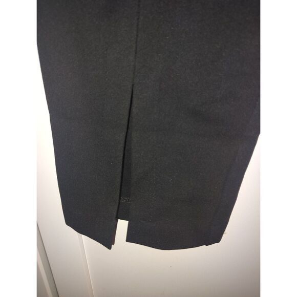 VELVET BY GRAHAM & SPENCER Women's Kyndall Staight Leg Split Pant Black Size 12 - Picture 4 of 9